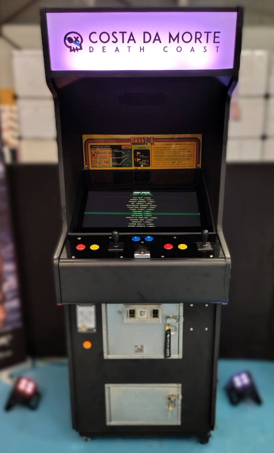 Máquina arcade Costa da Morte